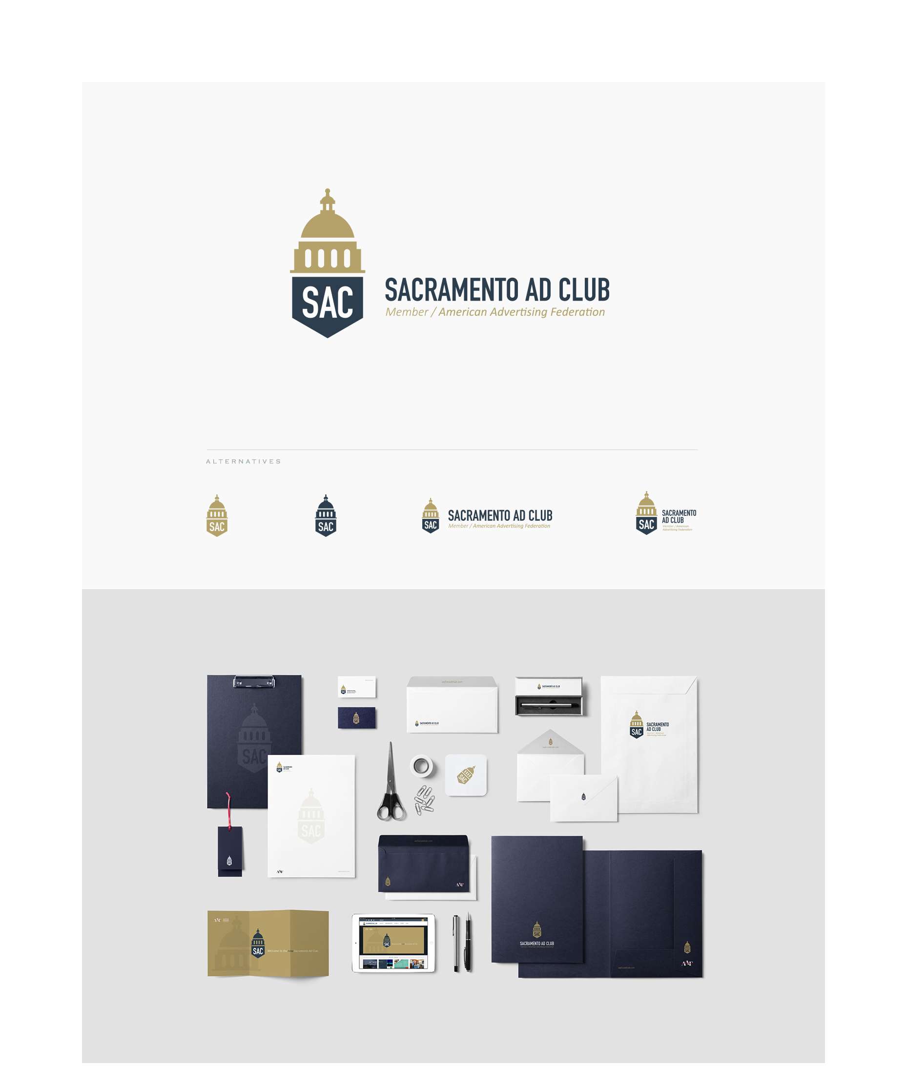 Joint Medias | Sacramento Ad Club Branding
