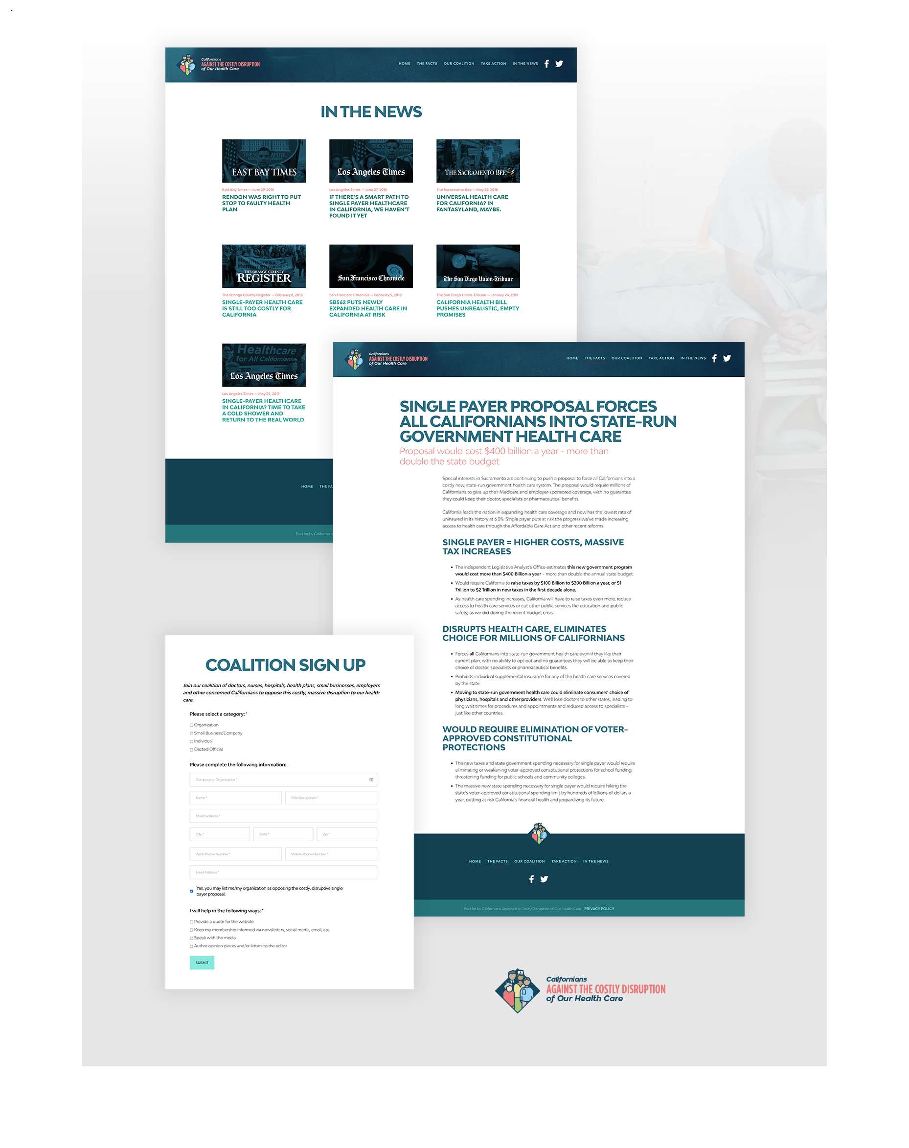 Californians Against the Costly Disruption of Healthcare image 3