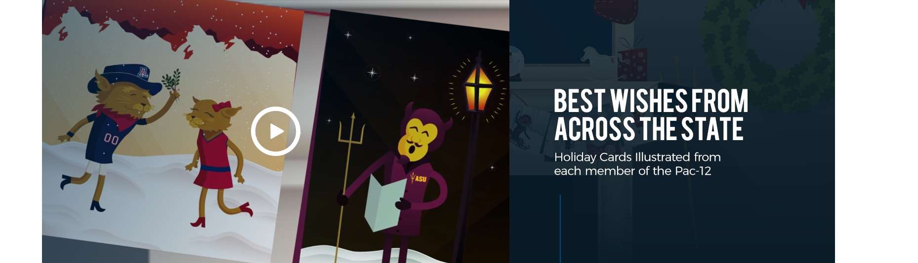 Joint Medias | Pac-12 Holiday Celebration Animation