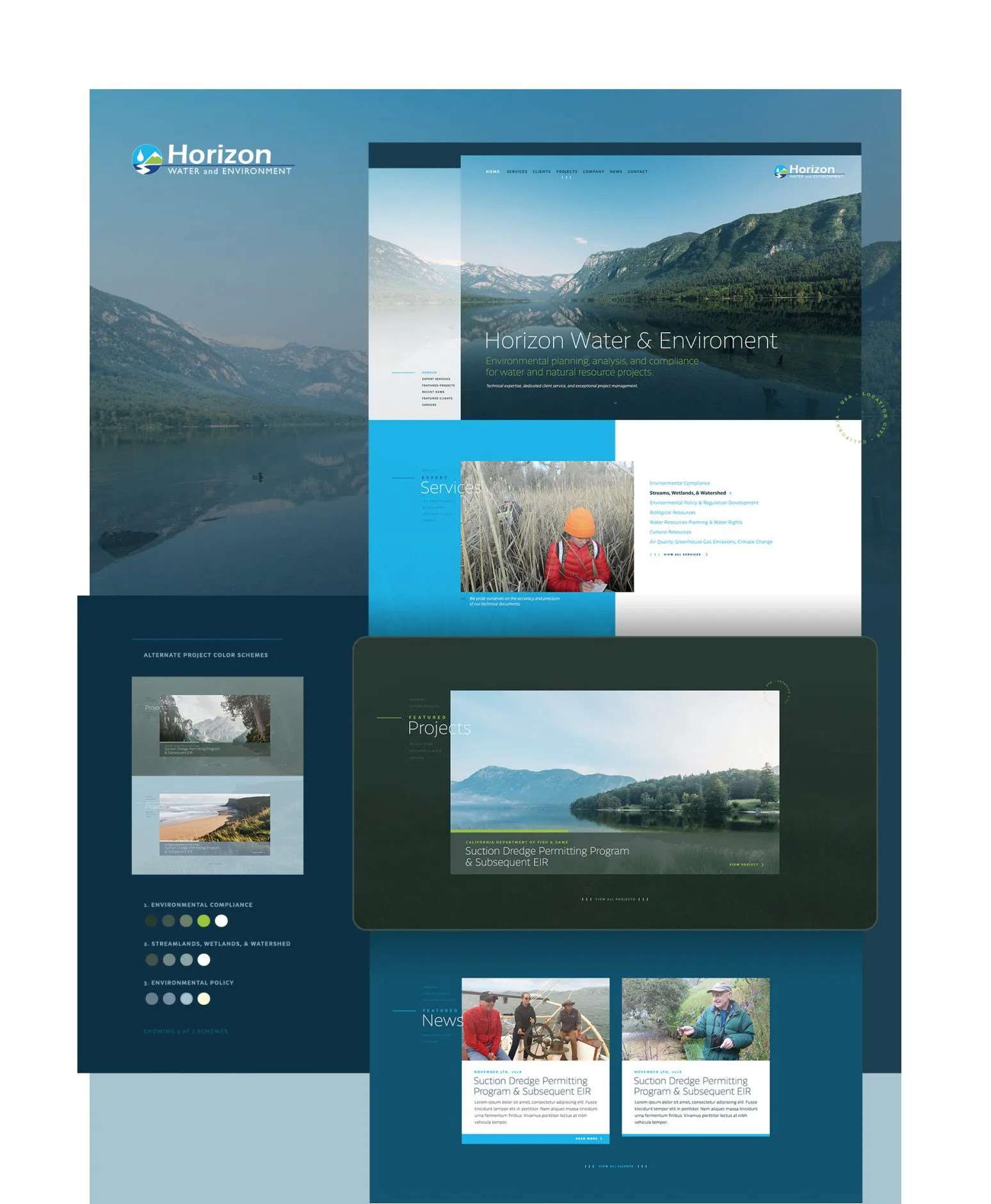 Joint Medias | Web design and development for Horizon Water & Management