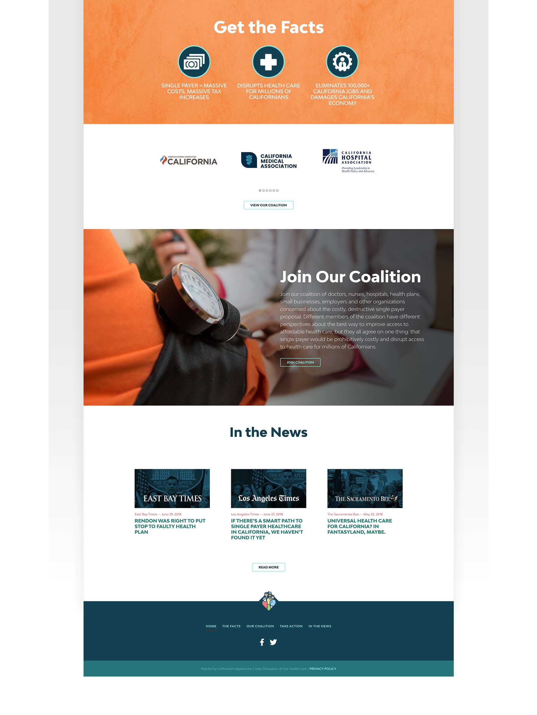 Californians Against the Costly Disruption of Healthcare image 1