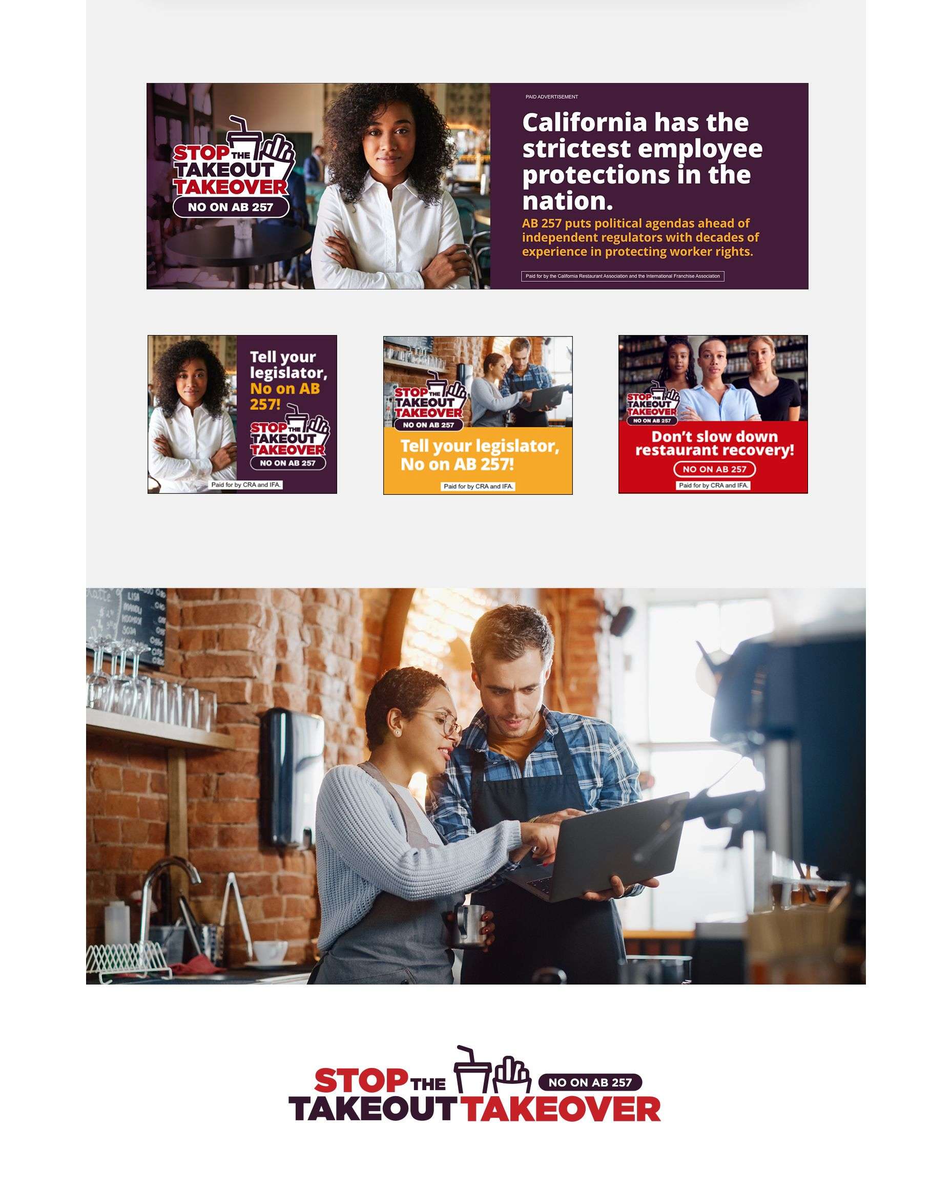 Joint Medias | AB 257 (2020) Digital Ads